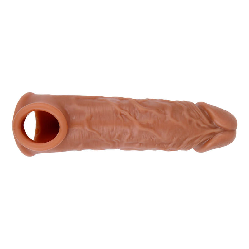 6.3in Penis Stretcher Lengthen Thicken Soft Sleeve Sex Toy