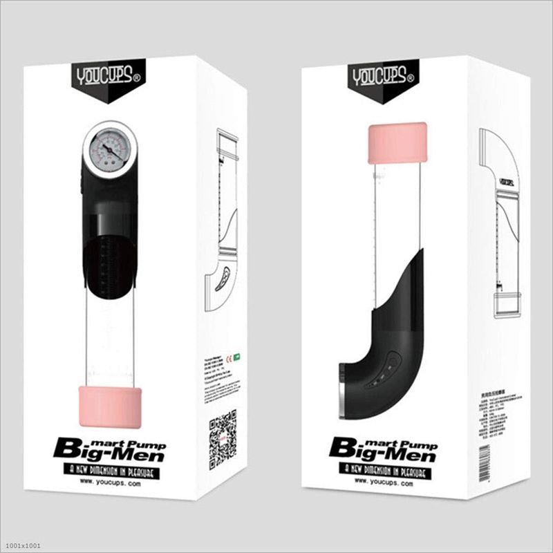 Electric Vacuum Penis Pump With Soft Sleeve For Bigger Penis