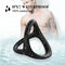 3IN1 Soft Silicone Penis Ring Ball Stretcher For Men