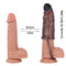 6.7in Vibrating Penis Extender Male Sex Toy For Men