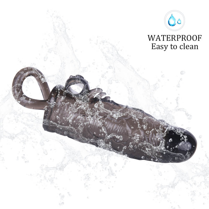 6.7in Vibrating Penis Extender Male Sex Toy For Men