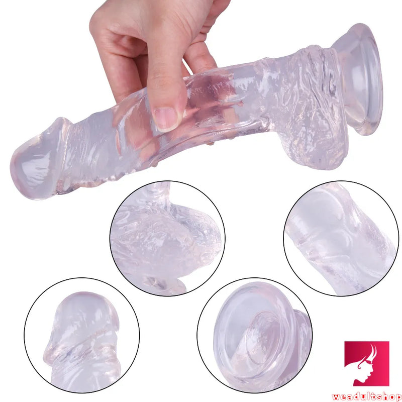 7.87in Realistic Dildo Sex Toy For Female Masturbation Penis