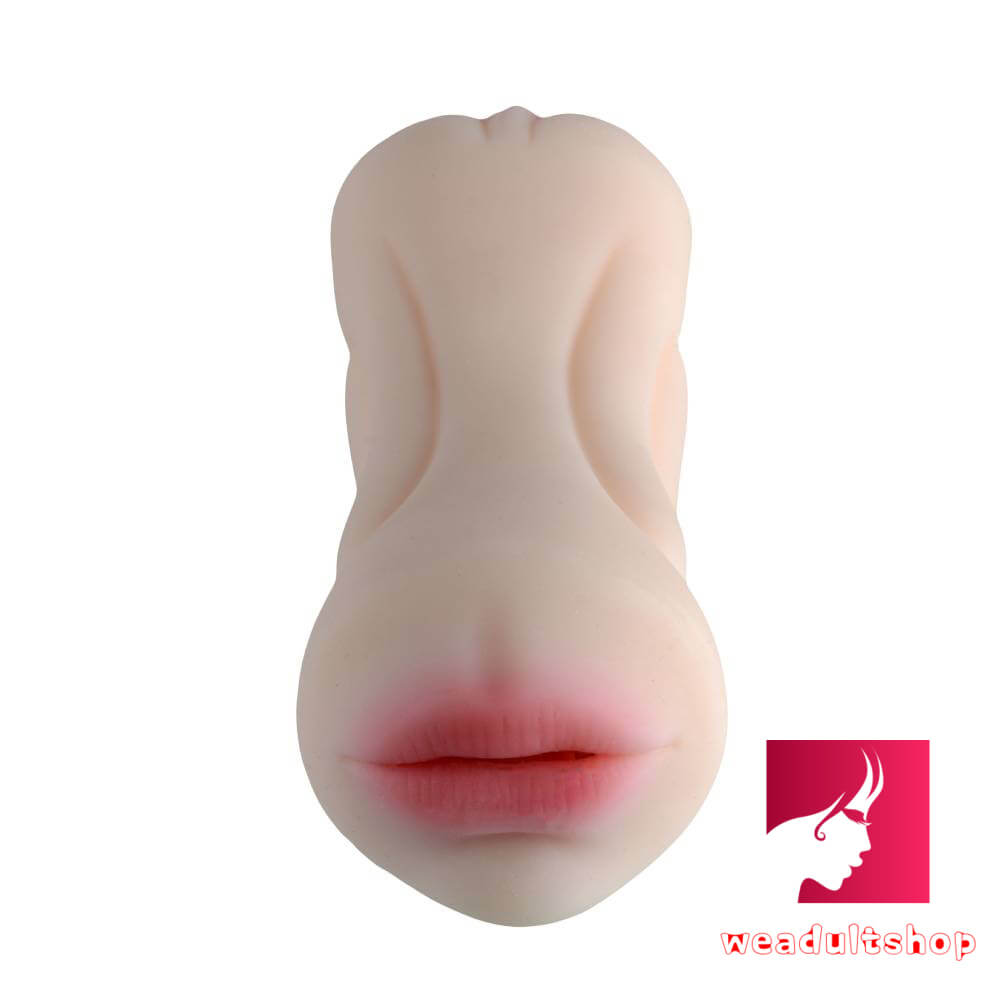 Double Head Deep Throat Oral Male Masturbator Pocket Pussy Double Head Deep Throat Oral Male Masturbator Pocket Pussy