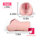 3D Pocket Vagina Men Masturbation Sex Toy With Anus