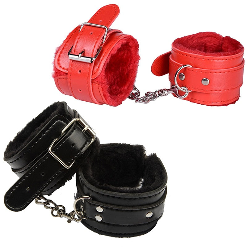 Adjustable BDSM Handcuffs Ankle Cuff - Adult Toys 