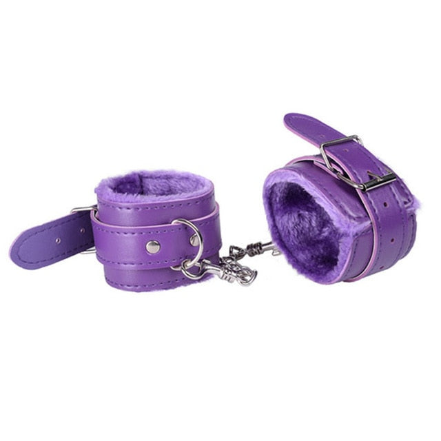 Adjustable BDSM Handcuffs Ankle Cuff - Adult Toys 