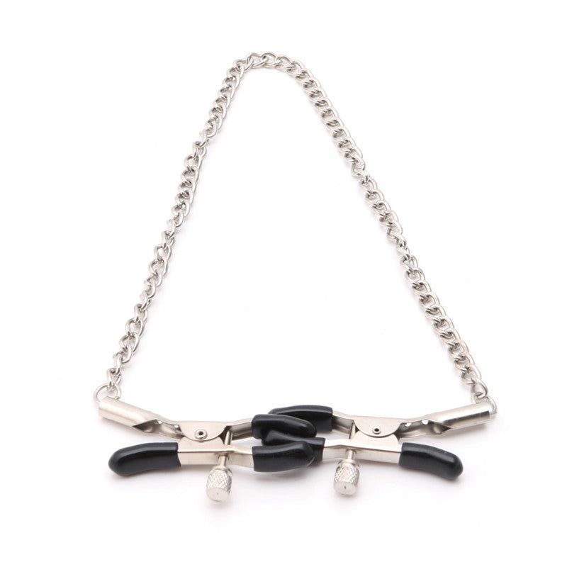 1 Pair 30cm Chains Nipple Clips - Adult Toys 