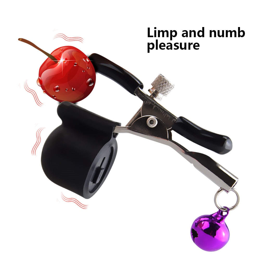 Vibrating Nipple Clip Sex Slave Breast Nipple Clamp Vibrating Nipple Clip Sex Slave Breast Nipple Clamp