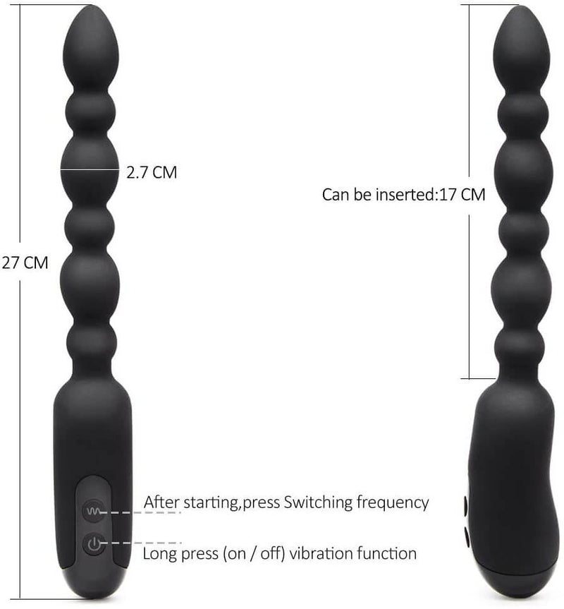 Prostate Stimulator Vibrating Butt Plug For Gay - Adult Toys 