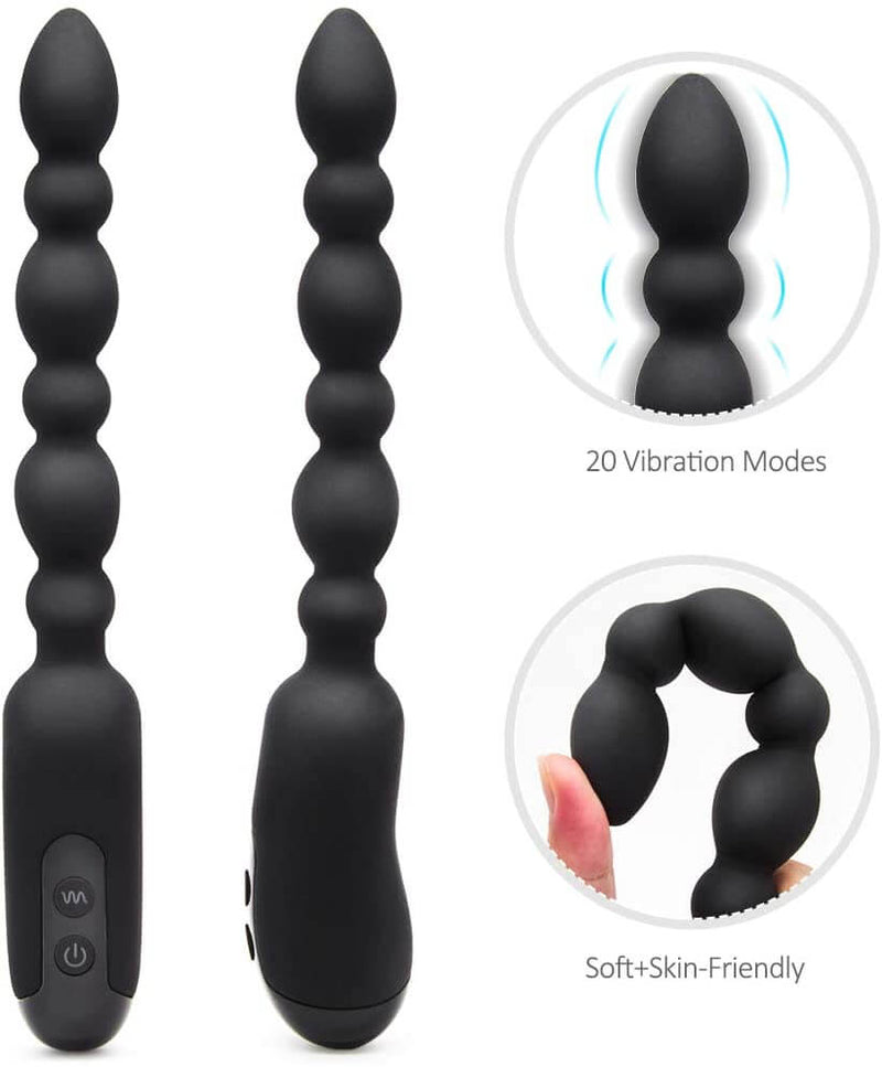 Prostate Stimulator Vibrating Butt Plug For Gay - Adult Toys 