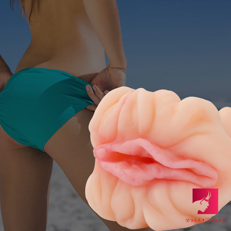 Young Tender Pussy Toy Soft Wrinkle Skin Vagina Sex Toy