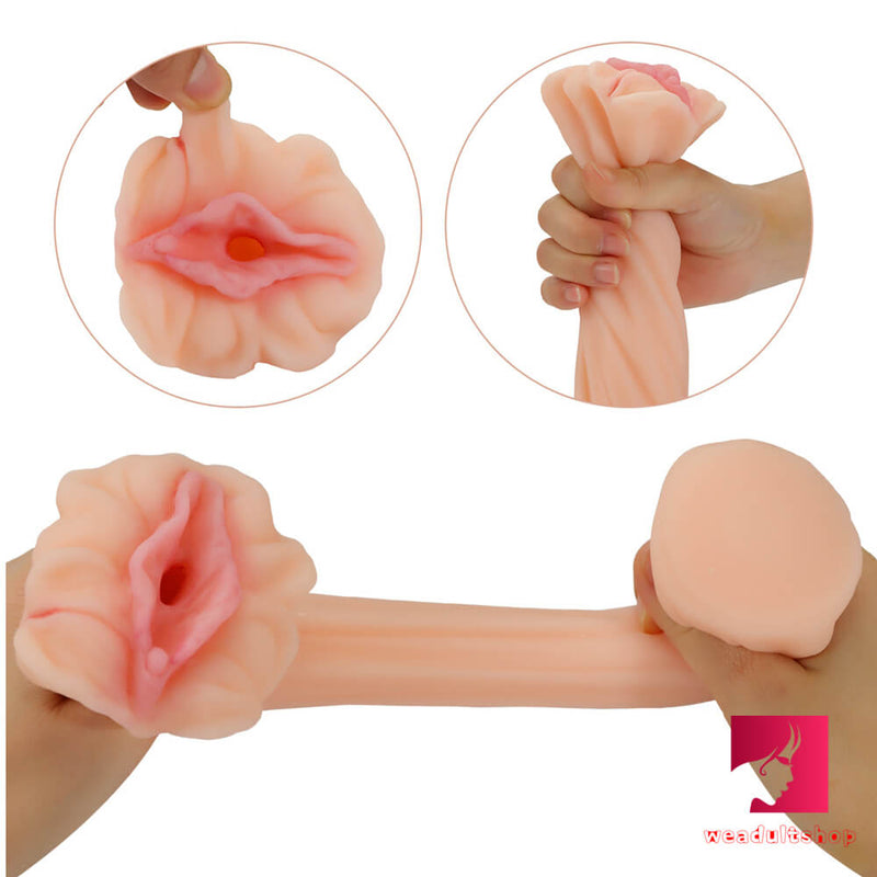 Young Tender Pussy Toy Soft Wrinkle Skin Vagina Sex Toy