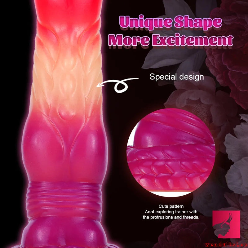 6.97in Fantasy Design Real Feeling Penis Dildo For Anal Play