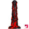 8.66in Black Red Mixsure Fantasy Horse Animal Penis Dildo