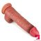 9.25in Silicone Fake Penis Lifelike Realistic Dildo With Sucker