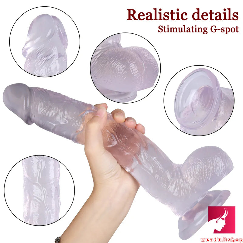 11.22in Large Dildo Realistic Blood Vessel Imitation Penis For Woman