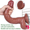 11.22in Large Dildo Realistic Blood Vessel Imitation Penis For Woman