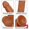 7.87in Real Looking Adult Toy Skin Feeling Realistic Dildo Sex Toy