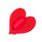 Wearable Heart Design Cute Vagina Massaging Vibrator