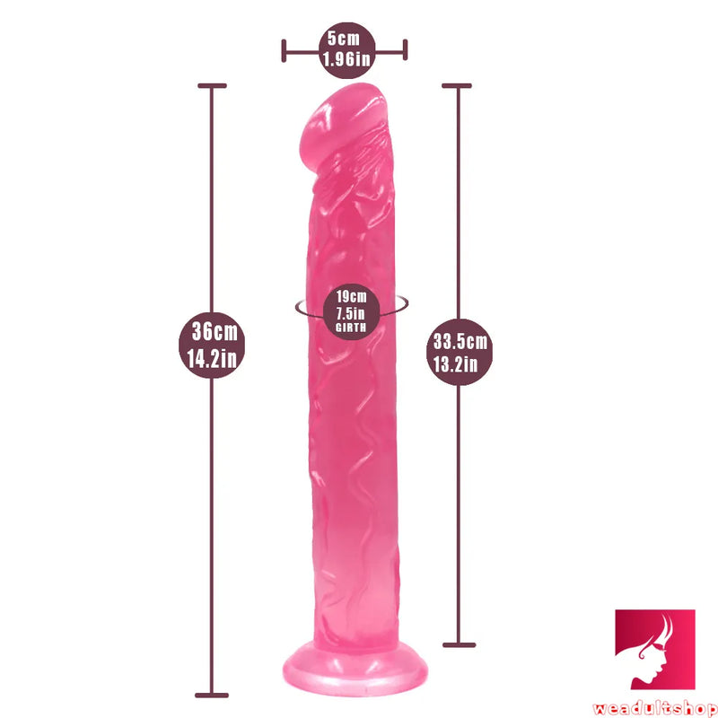 13.39in Large Thick Realistic Dildo Sex Toy For Women Masturbator