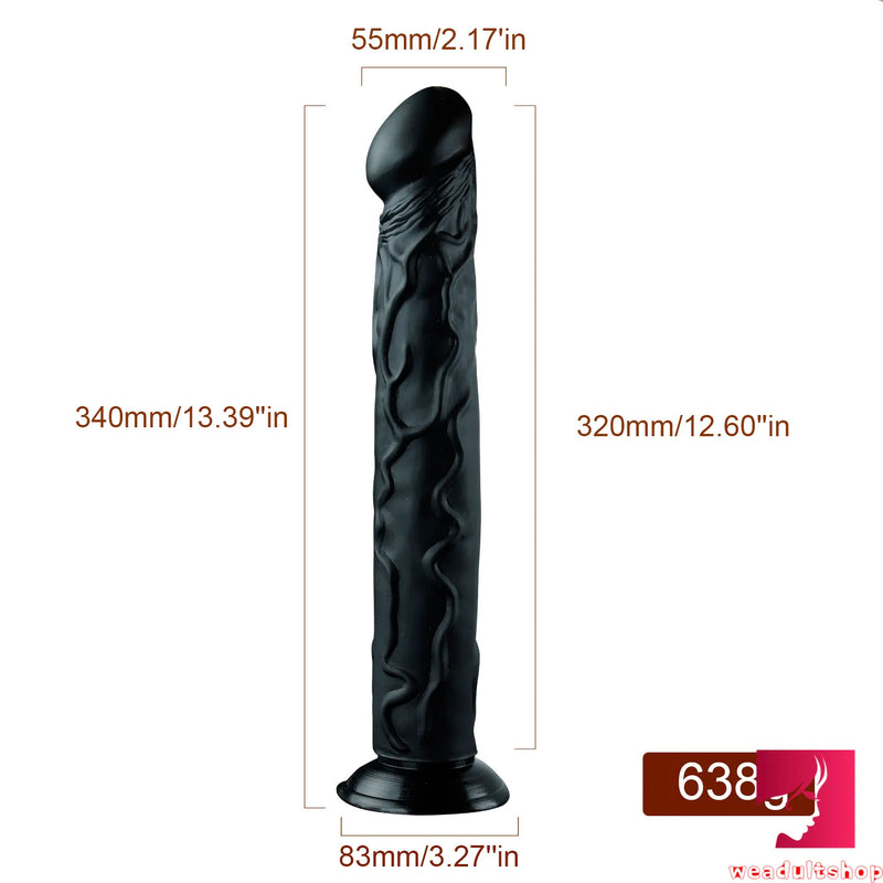 13.39in Large Thick Realistic Dildo Sex Toy For Women Masturbator