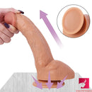 7.87in Soft Double-layer Silicone Dildo For Lesbian Anal Toy