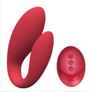 Wearable Wireless Vibrator Dildo G Spot C Shape Silicone Stimulator - Adult Toys 