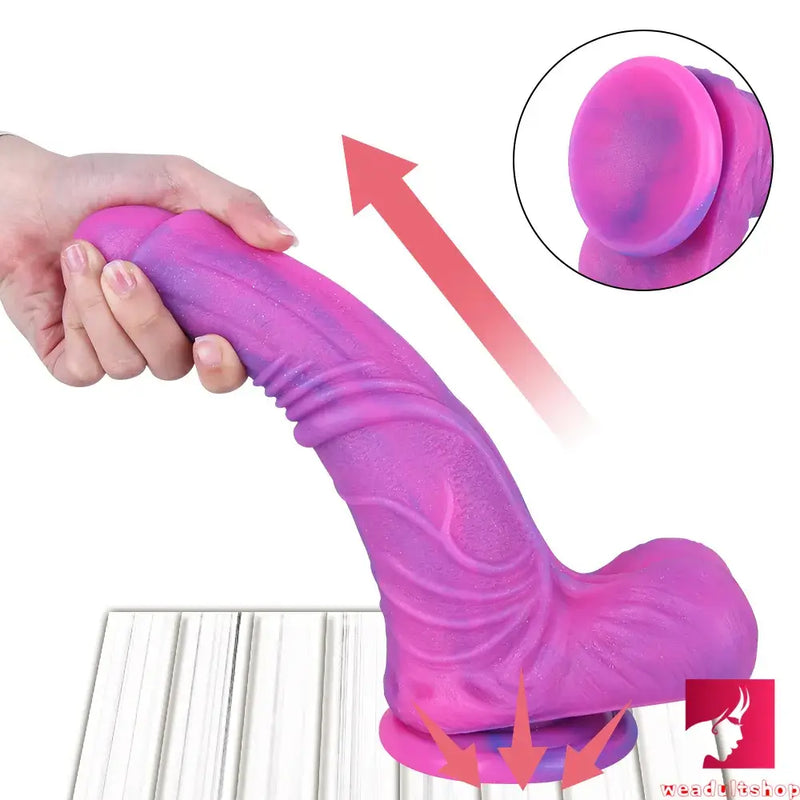 10.62in Soft Female Masturbation Dildo For G-spot Vagina Stimulation