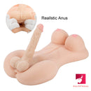 12.1lb Shemale Sex Torso With Flexible Dildo Sex Toy