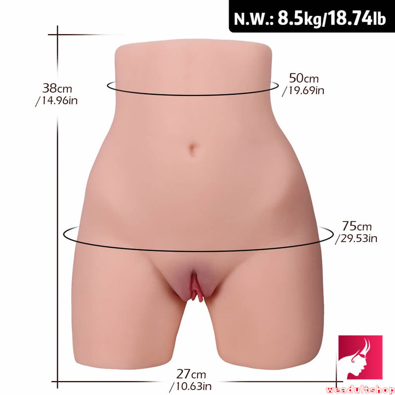 18.74lb Big Ass Sex Toy Full Size Sex Doll Torso For Anal Fucking