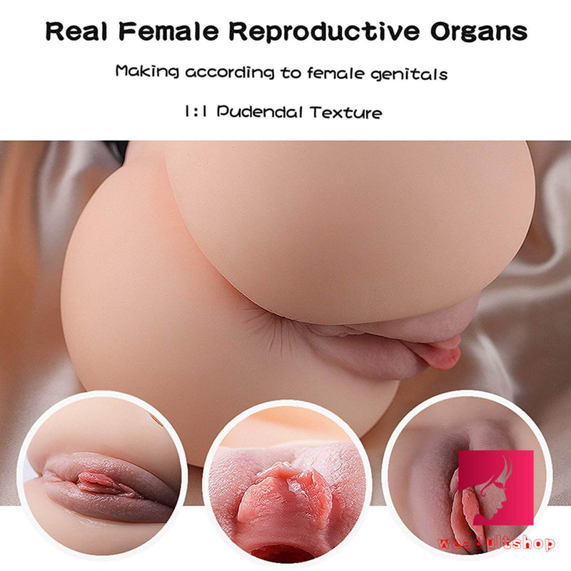 Sex Doll Torso Masturbator Hip And Vagina Real 3D Vagina Ass Sex Toy