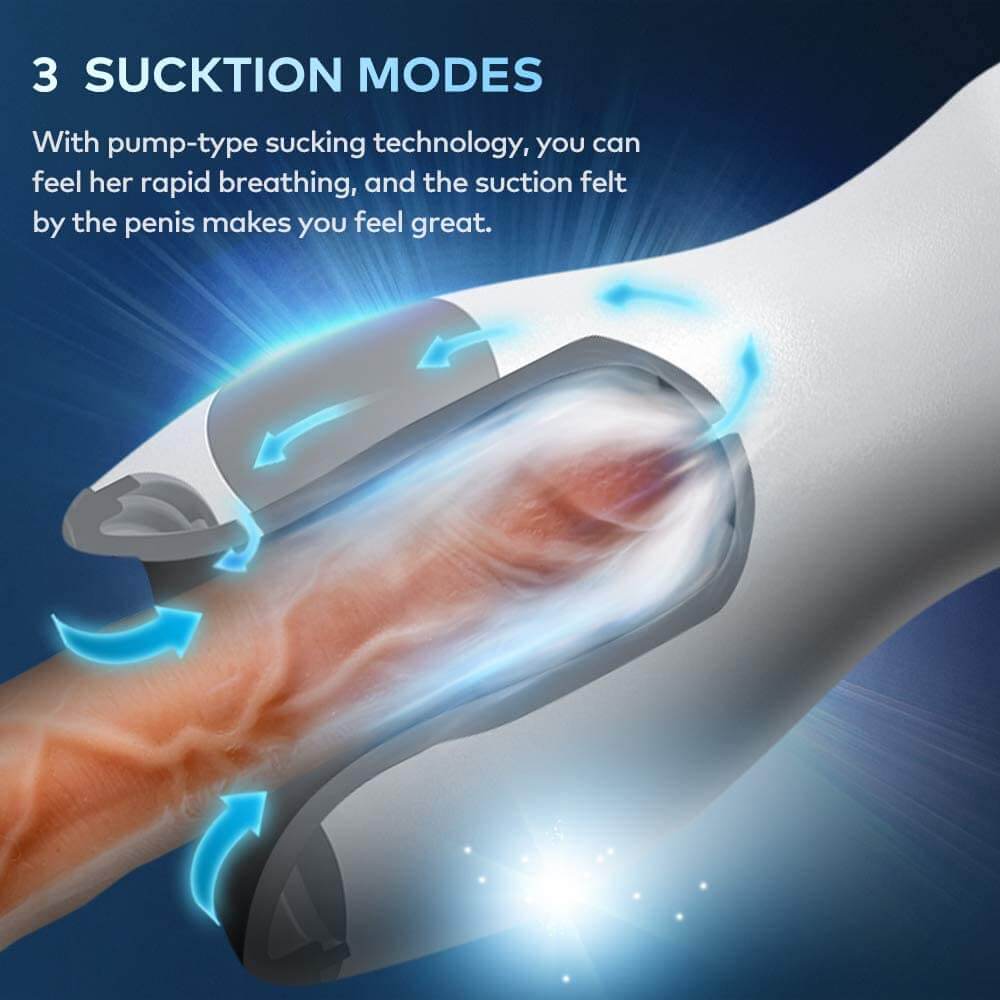 Automatic Dick Sucker Heating Vibrating Male Masturbator Automatic Dick Sucker Heating Vibrating Male Masturbator