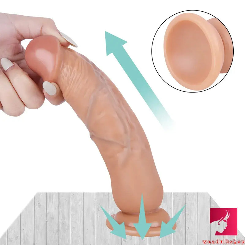 7.48in Realistic Penis Dildo For Women With Lifelike Blue Veins