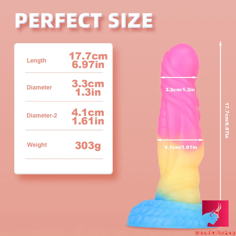 6.97in Unique Odd Penis Dildo For Anal Vagina Masturbation