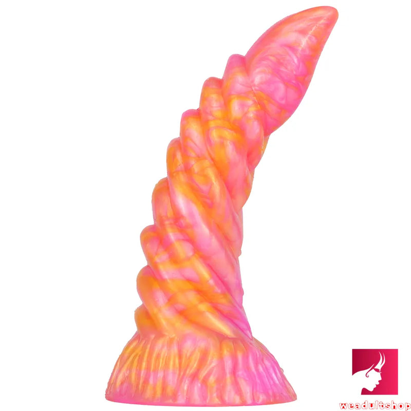 7.6in Mixed Colors Snake Animal Dildo Real Feeling Penis Toy