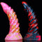 7.6in Mixed Colors Snake Animal Dildo Real Feeling Penis Toy