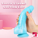 7in Curved Flexible Real Feeling Dildo For Women Masturbation