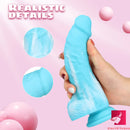 7in Curved Flexible Real Feeling Dildo For Women Masturbation