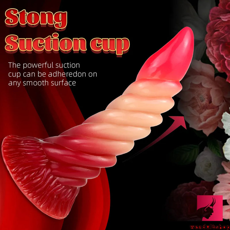 7.6in Realistic Snake Animal Spiral Dildo For Vaginal Stimulation