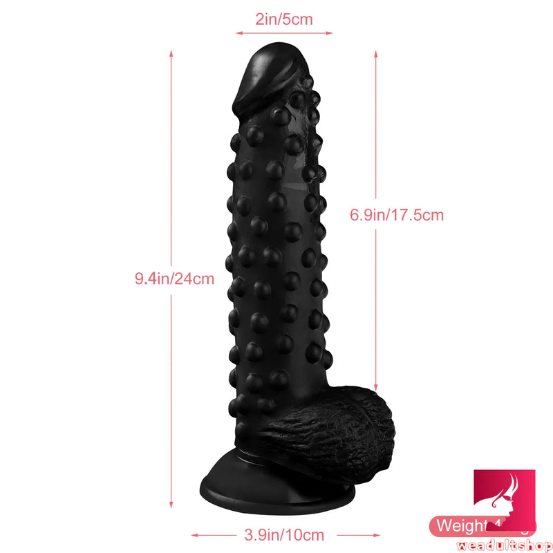 9.4in Spiked Odd Big Dildo Realistic Love Sex Toy For Women