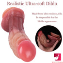7.48in Dual Density Silicone Real Looking Stick On Dildo For Men