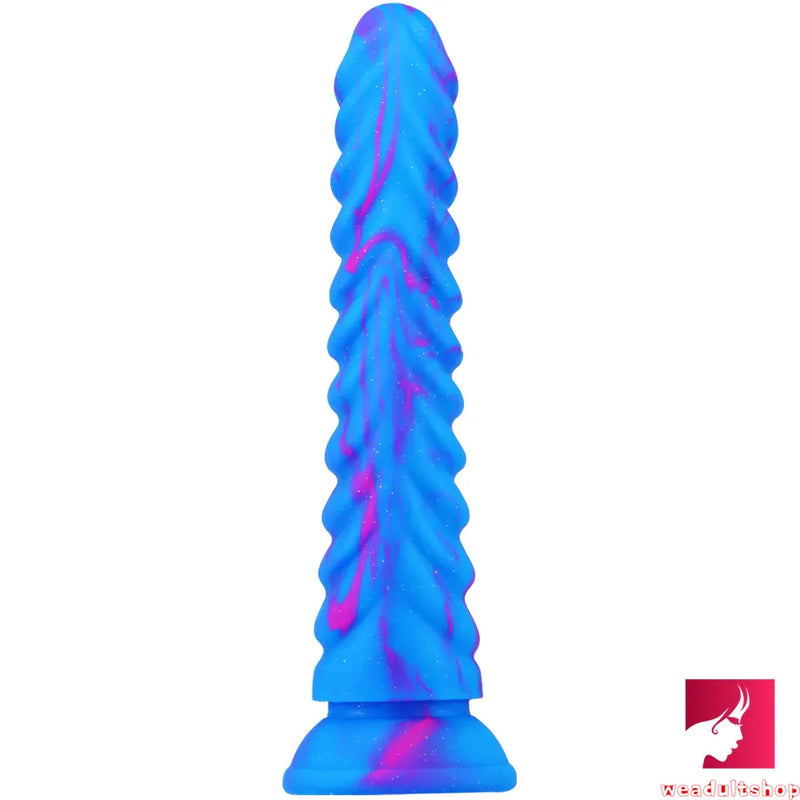 8.58in Dragon Colorful Silicone Realistic Feeling Dildo Toy