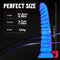 8.58in Dragon Colorful Silicone Realistic Feeling Dildo Toy