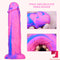 10.8in Huge Thick Colorful Lifelike Penis Dildo For Adult Women