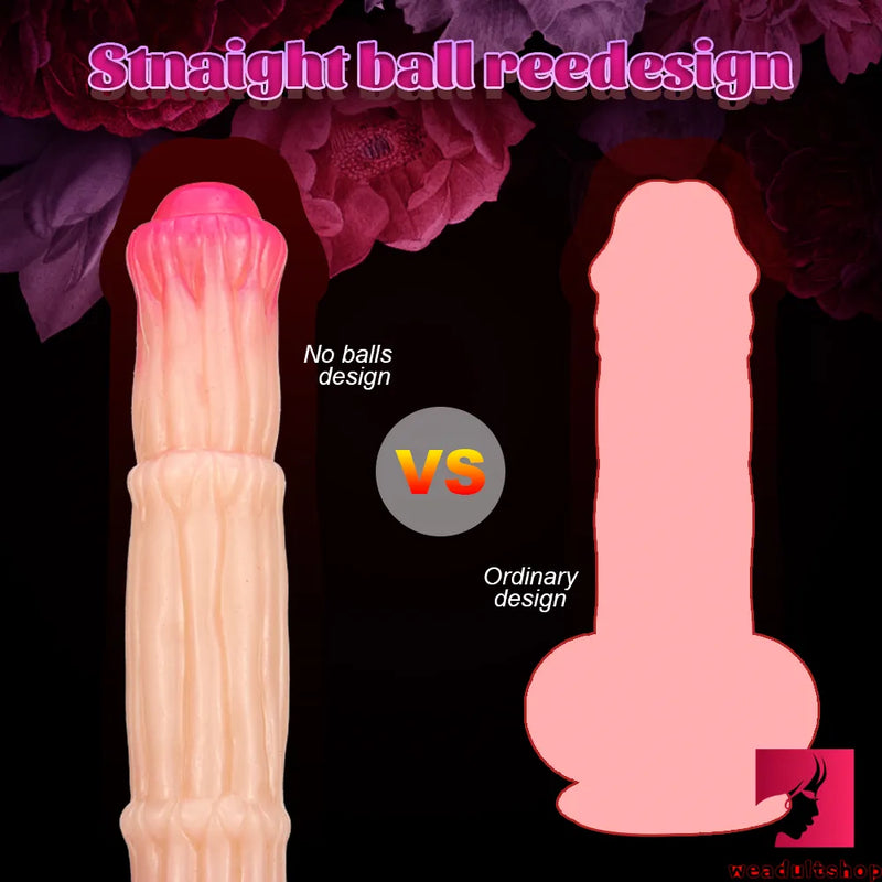 11.81in Extra Long Horse Animal Dildo Ombre Odd Love Toy