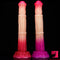 11.81in Extra Long Horse Animal Dildo Ombre Odd Love Toy