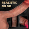 8.66in 10.43in Super Realistic Stick On Asian Huge Penis Dildo