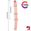 15.35in Realistic Sword Dildo With Handle For Women Masturbation