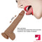 8.3in Wireless Silicone Heating Thrusting Vibrating Dildo Adult Toy