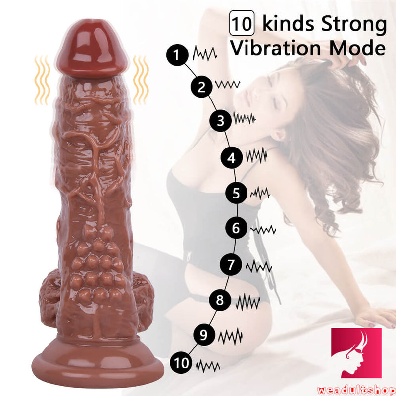 7.87in Wireless Magnetic Charging High Frequency Vibration Dildo